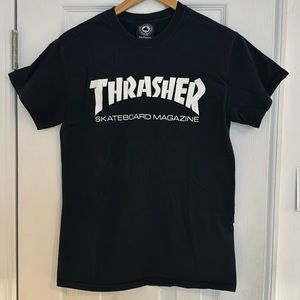 Thrasher black Tee. Size small.